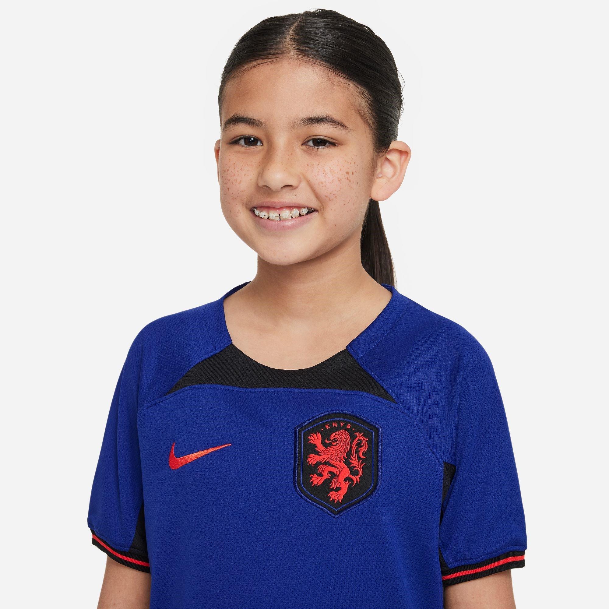 Nike Netherlands Stadium Away Shirt 2022 Juniors