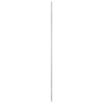 Binnenhoekprofiel kunststof wit 10x40 mm 270 cm