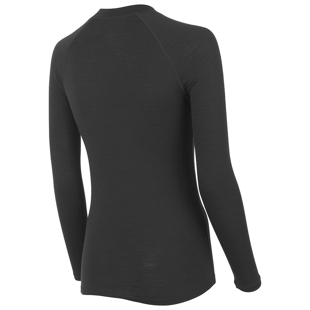 fusion c3 langaermet merinould loebe t shirt dame 243 0213 black