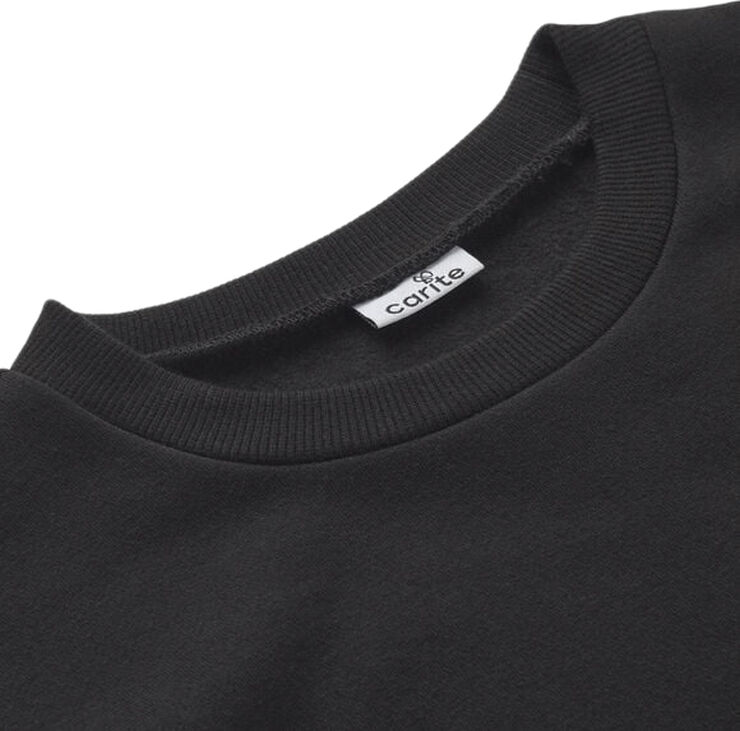 Carite Round Neck sweatshirt Sort