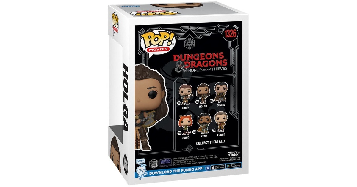 FunkoPop! Movies: Dungeons and Dragons - Holga Speelfiguur
