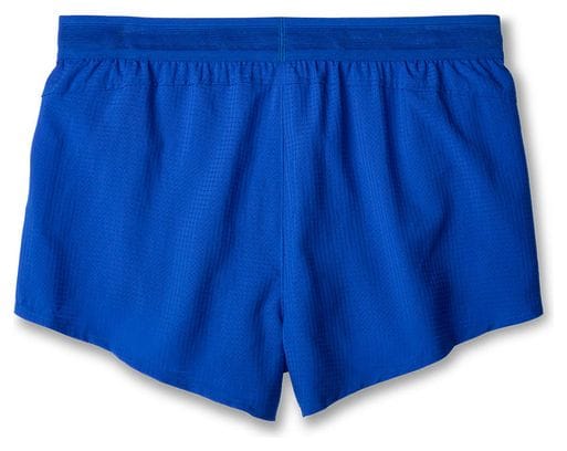 Short splité Brooks Elite 3in Bleu Homme