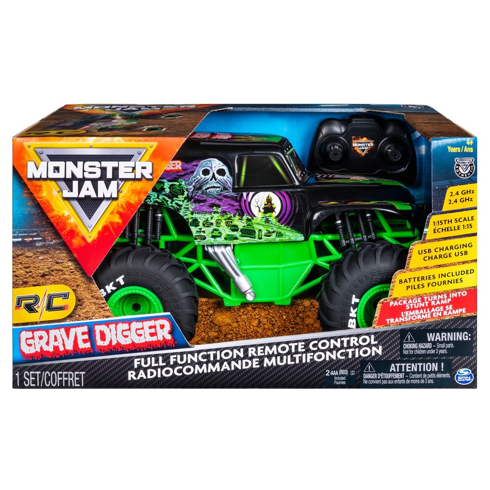 Monster Jam 1:15 Funkgesteuerter Grabräuber