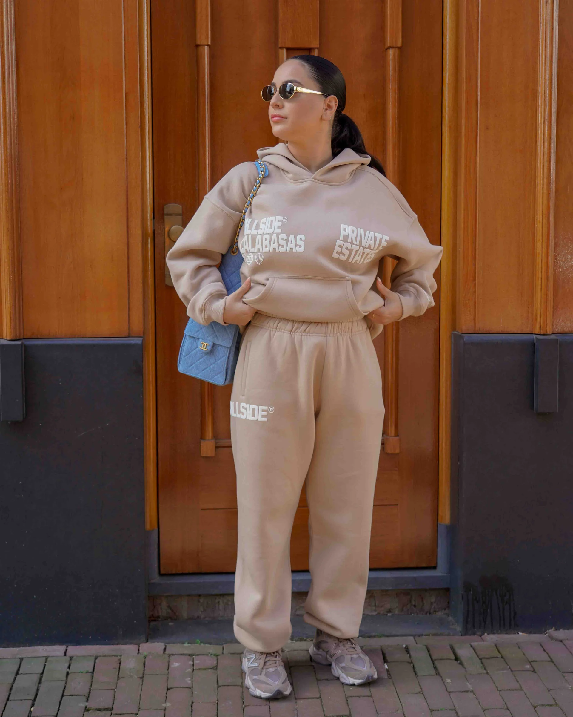Hillside Calabasas Trainingspak Dames Beige