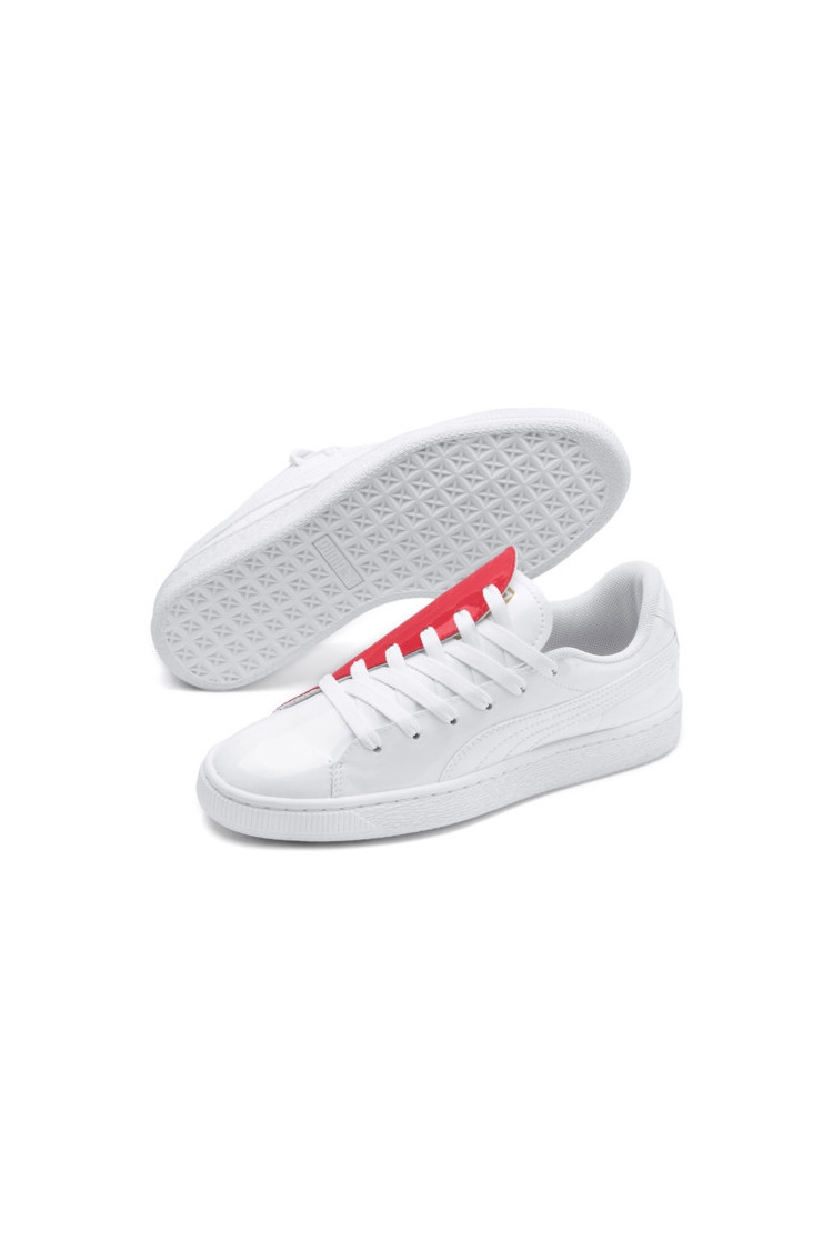 Baskets Puma Crush blanc/rouge