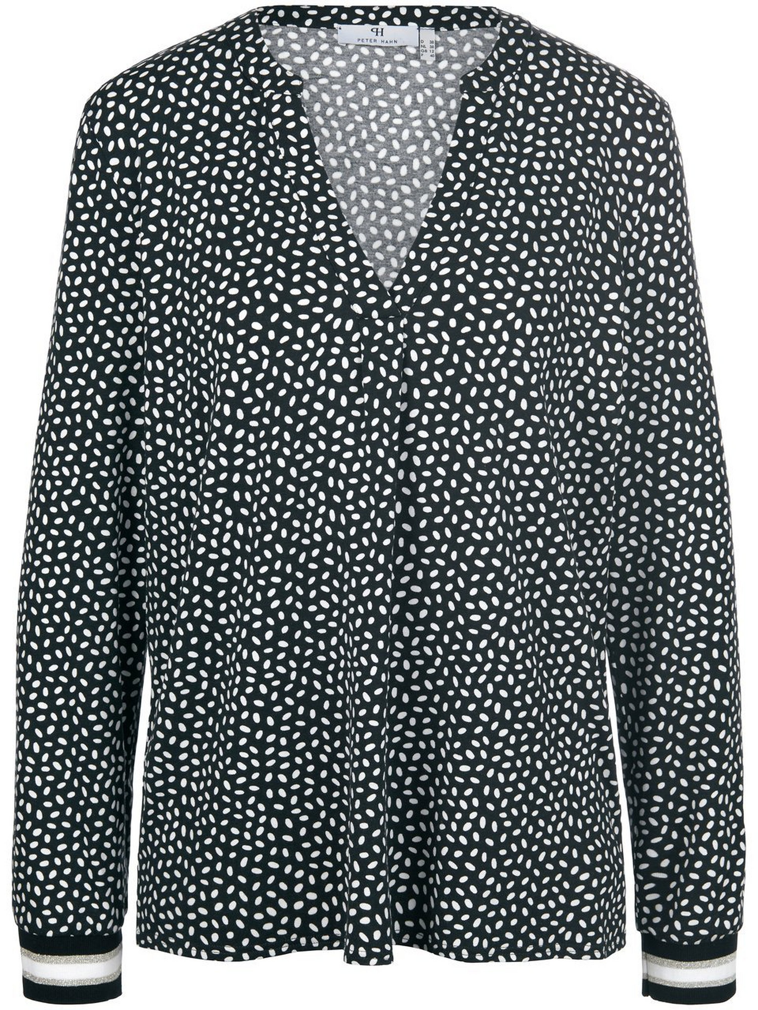 Jersey-Bluse