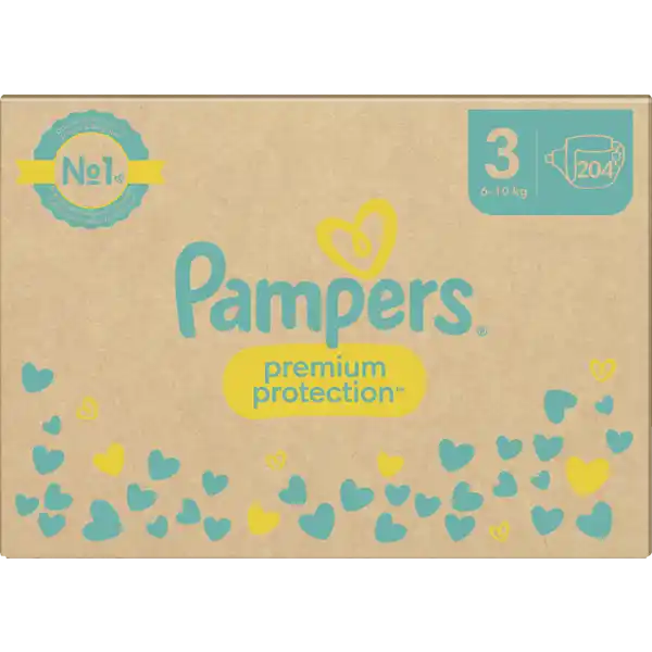 premium protection Windeln Gr.3 (6-10kg) Monatsbox