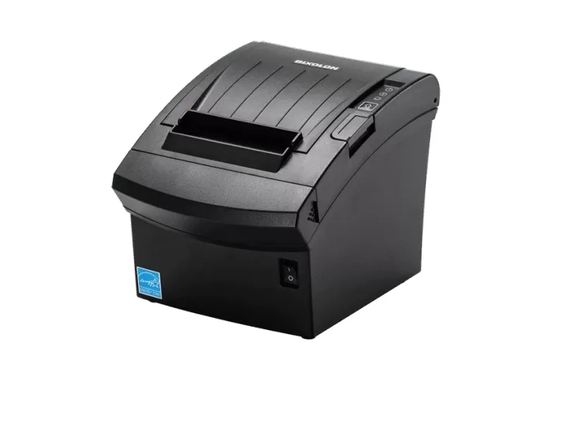 BIXOLON SRP-350plusV - Kvitteringsprinter - direkte termisk - Rulle (8 cm) - 180 dpi - op til 400 mm/sek. - USB 2.0, LAN - skærer