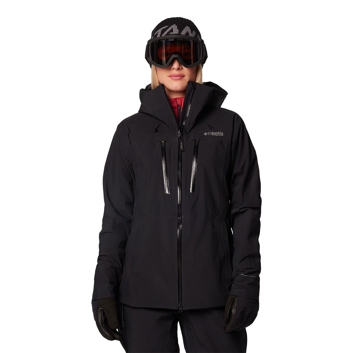 Columbia Platinum Peak II 3-lags skijakke, dame (Black)