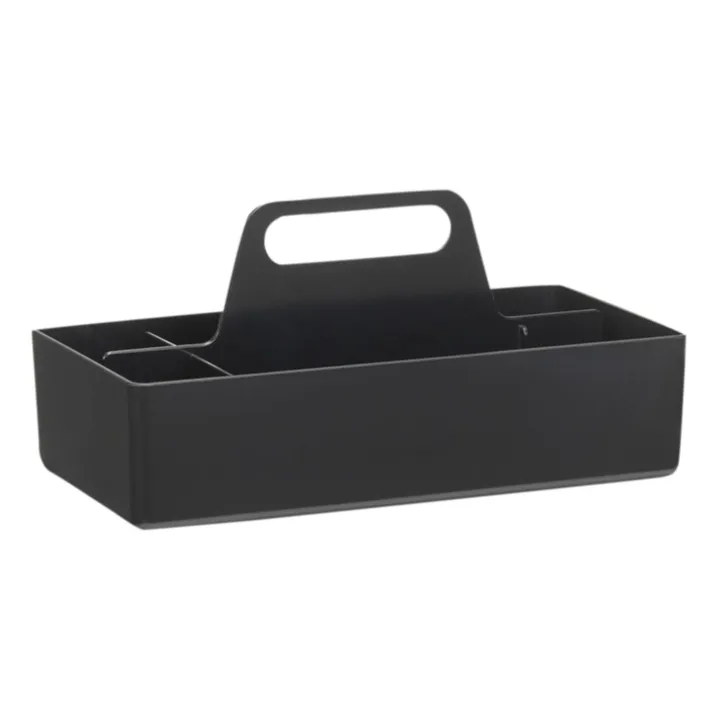 Vitra Rangement Toolbox en plastique recyclé - Arik Levy | Noir