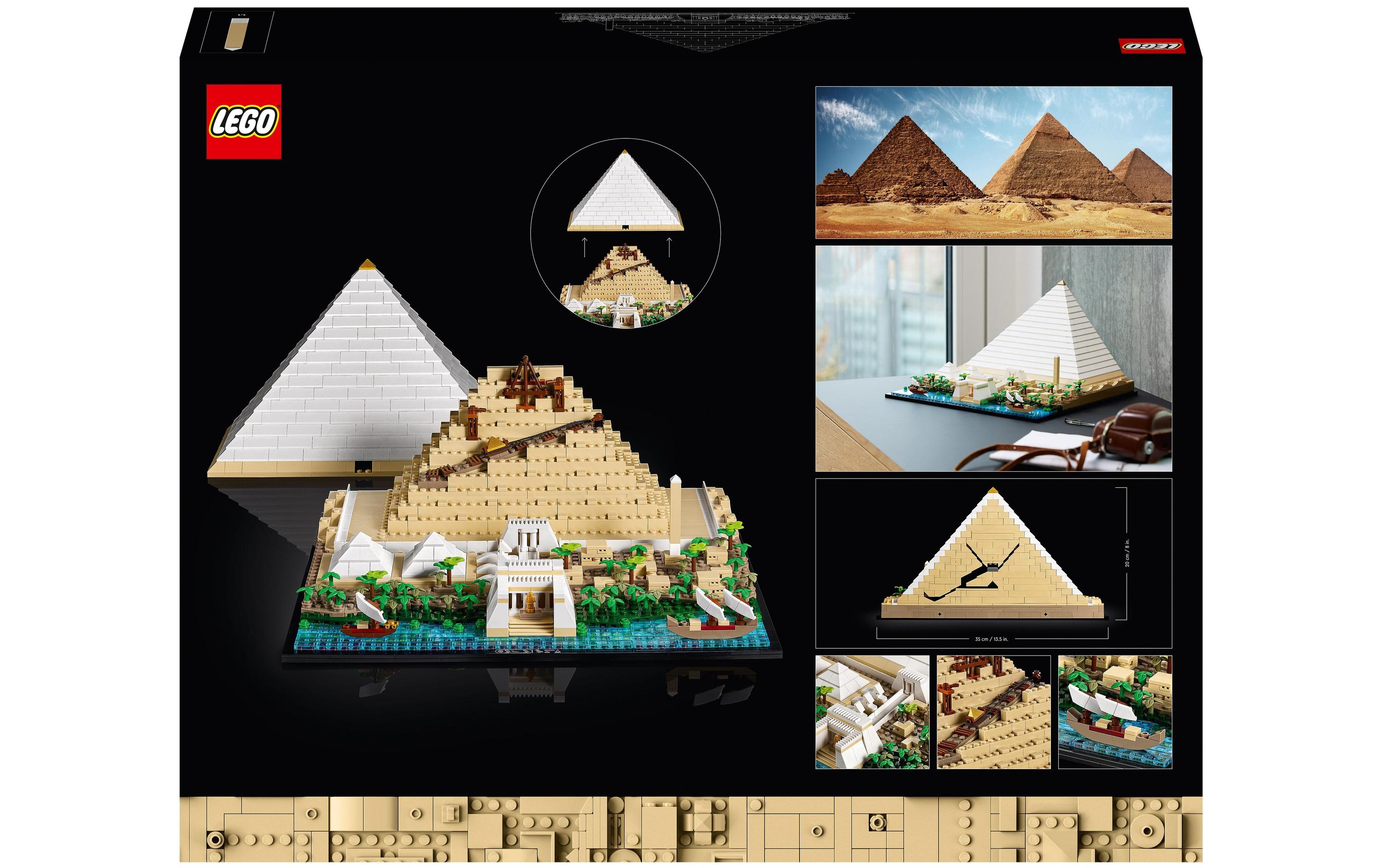 Architecture Cheops-Pyramide 21058<br>Bilden Sie eines der ältesten Weltwunder der Antike nach