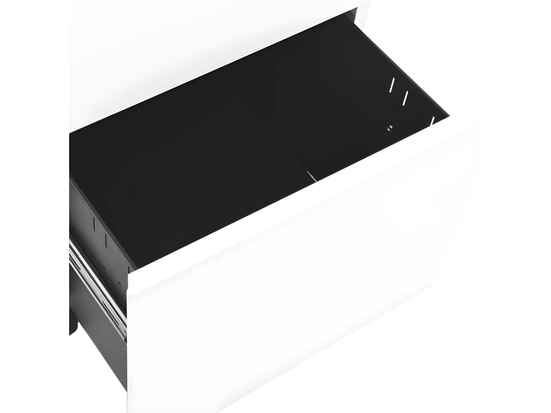 Classeur mobile Blanc 39x45x60 Acier
