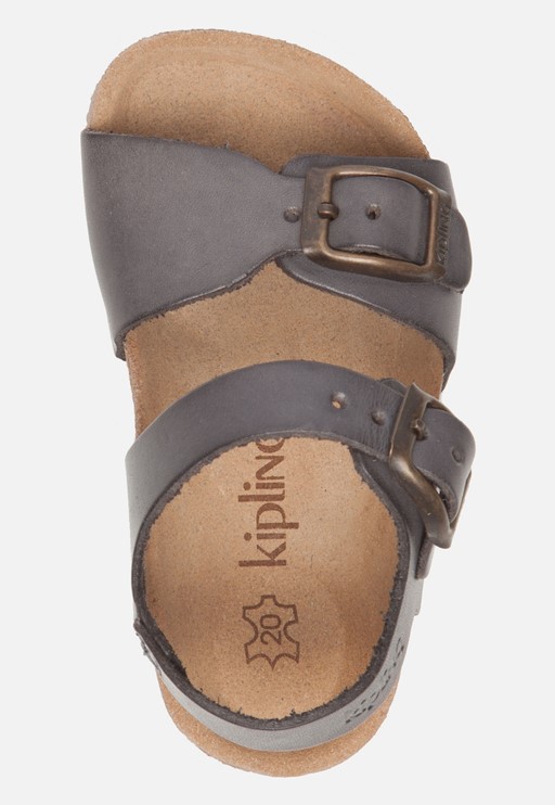 Kipling Easy 4 Sandalen grijs Leer