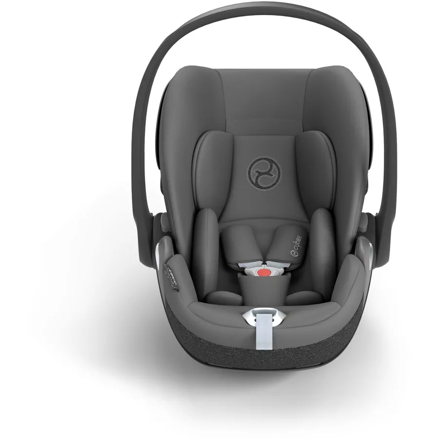cybex PLATINUM Buggy Coya Chrome Dark Brown Off White inklusive Babyschale Cloud T I-Size Mirage Grey und Adapter