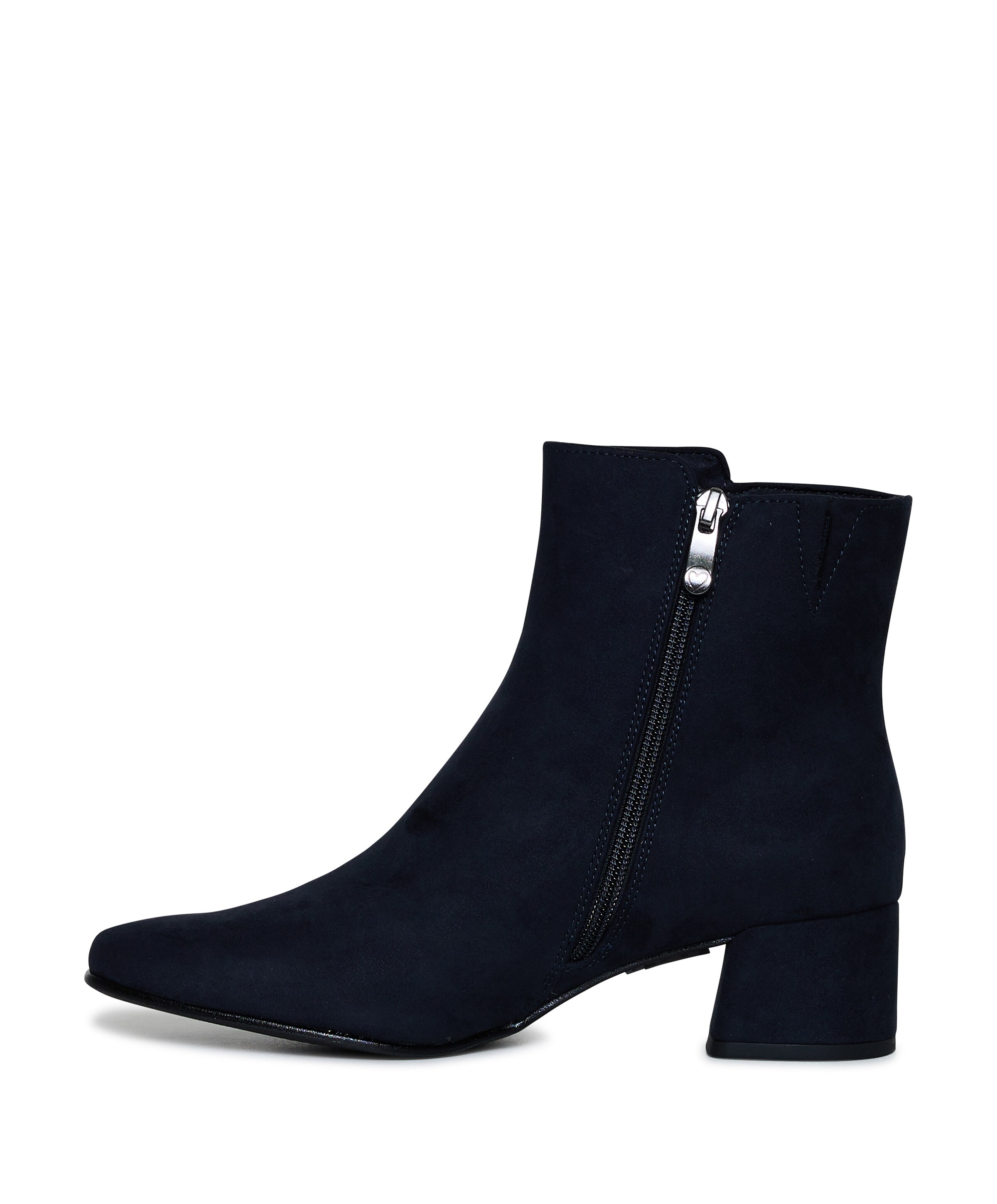 Marco tozzi dames enkellaarzen blauw
