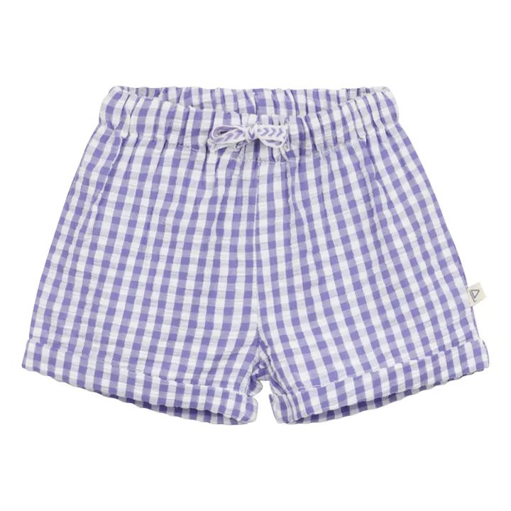 Arsène et Les Pipelettes Short Finau Coton Bio | Violet