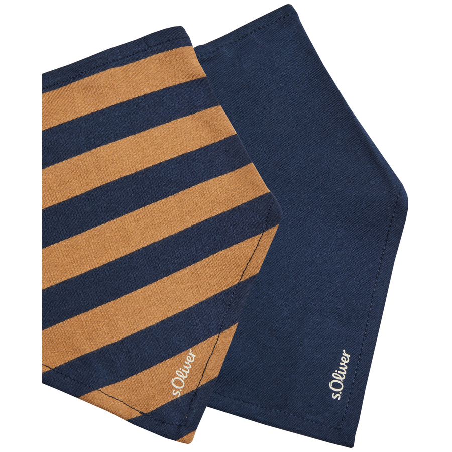 s.Oliver Dreieckstuch Multipack blau