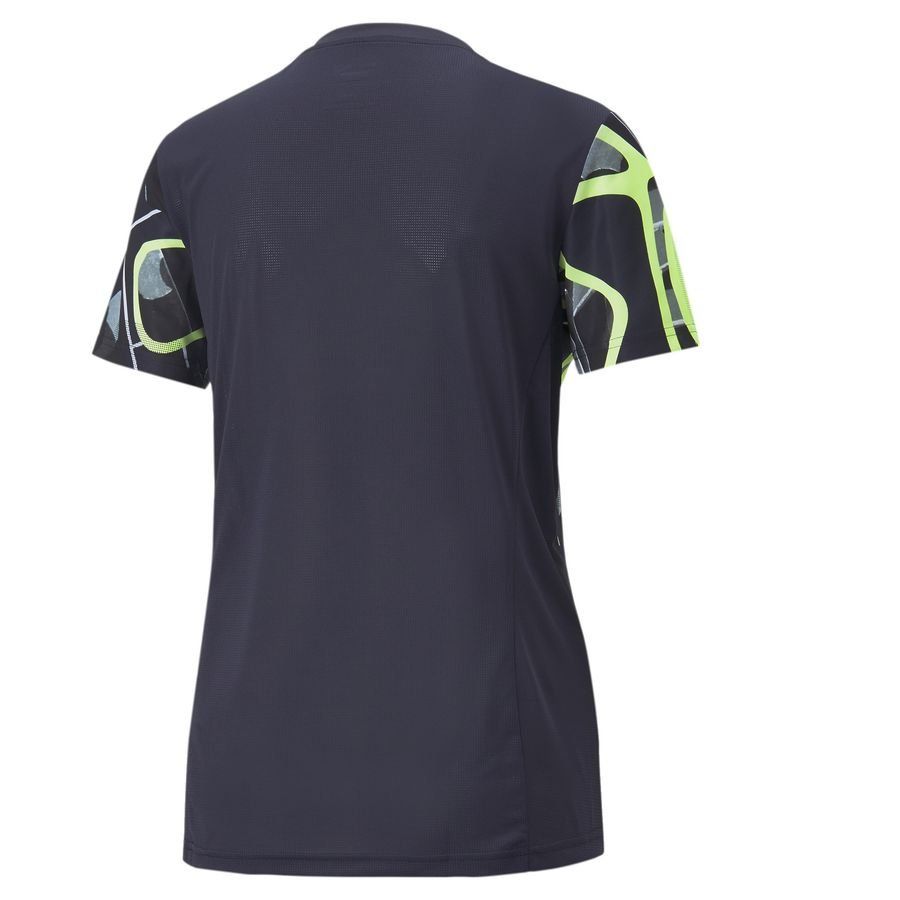 PUMA T-shirt d'Entraînement individualLIGA Graphic - Bleu/Vert Femme
