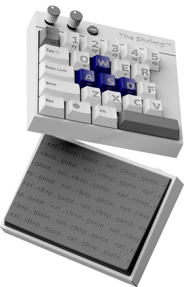 The Shrimp Model 1 mekanisk gaming tastatur (vitello)