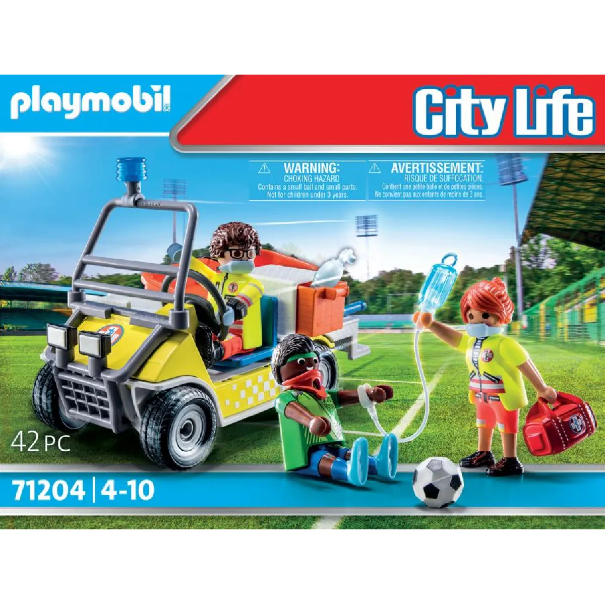 Playmobil® PLAYMOBIL 71204 Véhicule de secours