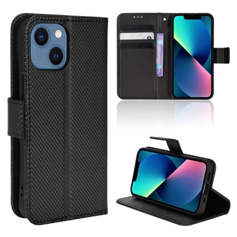 Edgin - Folio kunstleren telefoonhoesje - iPhone 13 Pro Max / 13 Pro / 13 / 13 mini / 12 Pro Max / 12 Pro / 12 / 12 mini / 11 Pro Max / 11 Pro / 11 / SE / XS Max / XS / XR / X / SE 2 / 8 / 8 Plus / 7 / 7 Plus