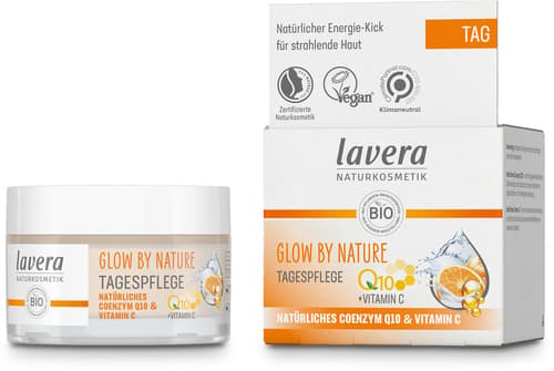 lavera GLOW BY NATURE Tagespflege