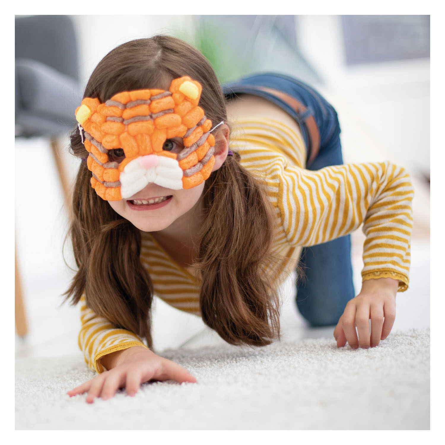 PlayMais Maskers Versieren, 6st. (>500 stukjes)