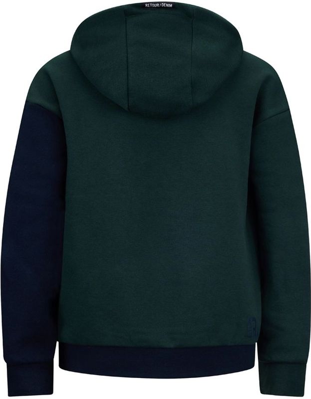 Retour jongens hoodie - Donker groen