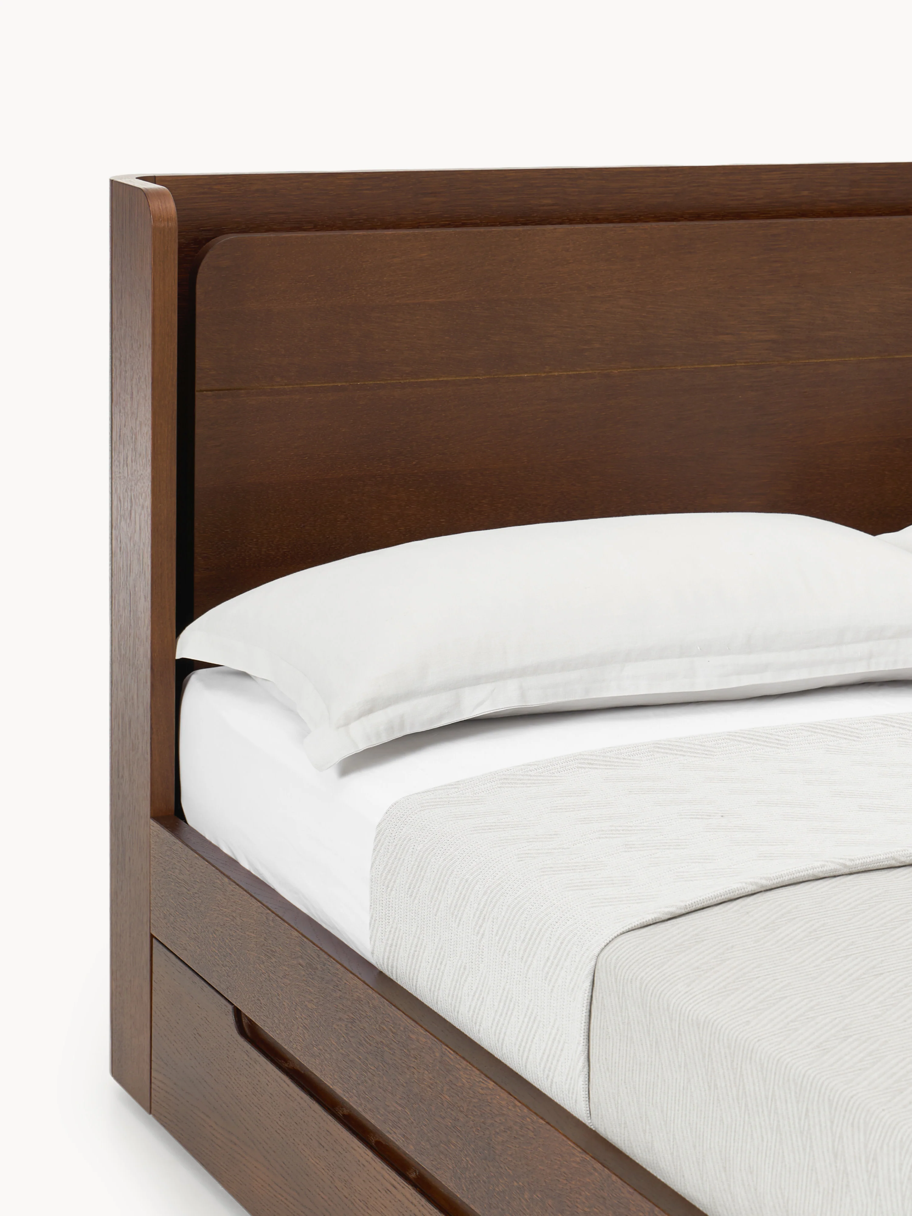Houten bed Allow met lades