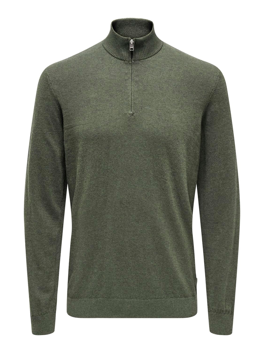 ONSLOUI Pullover Castor Gray