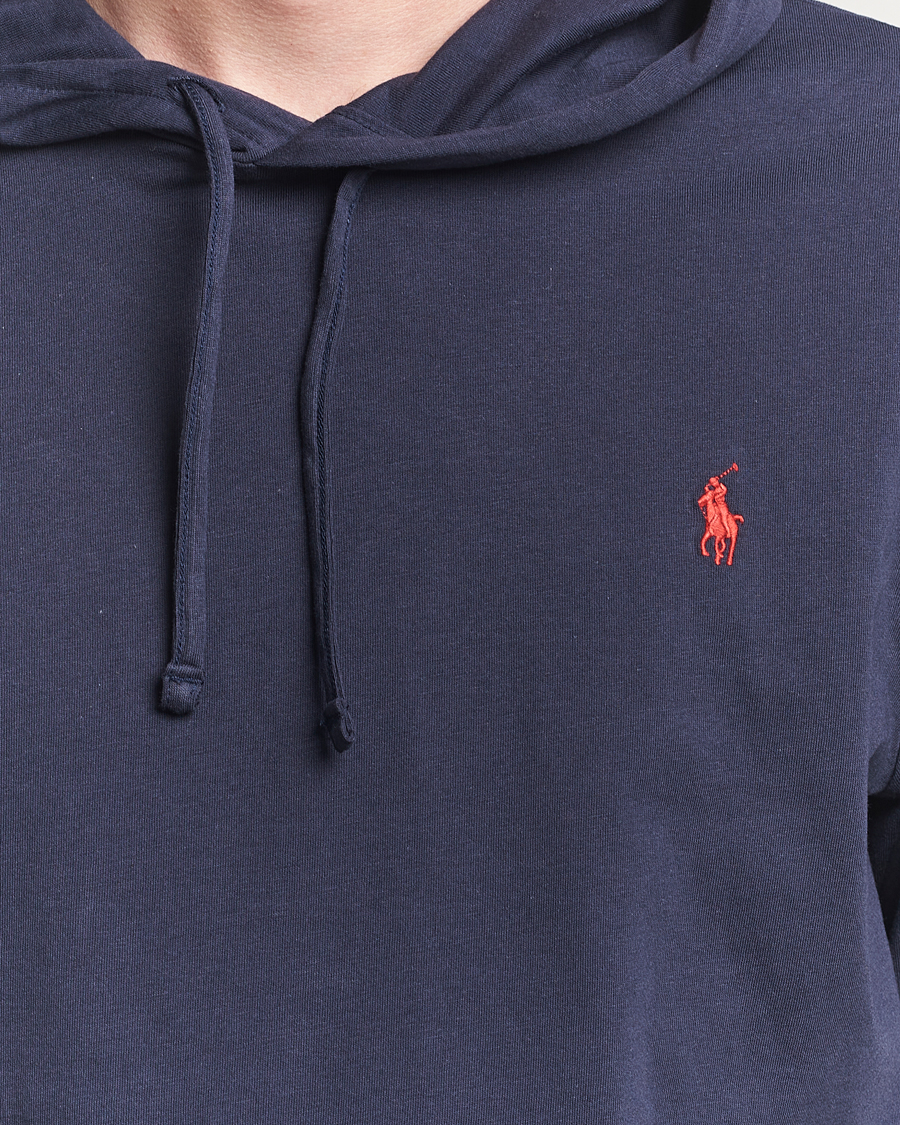 Polo Ralph Lauren Long Sleeve Hooded T-Shirt Ink
