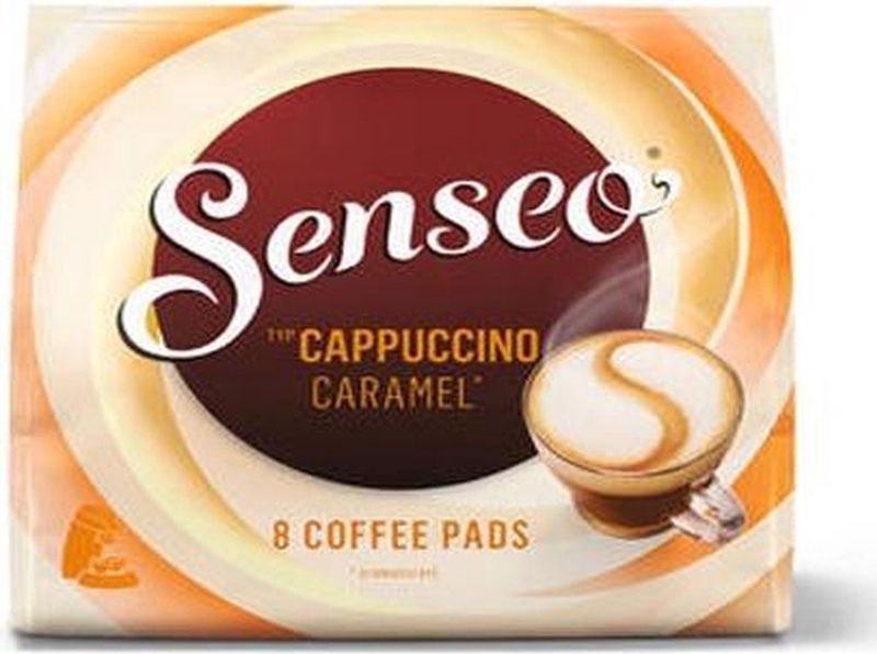 Senseo - Cappuccino Caramel - Koffiepads - 8 stuks