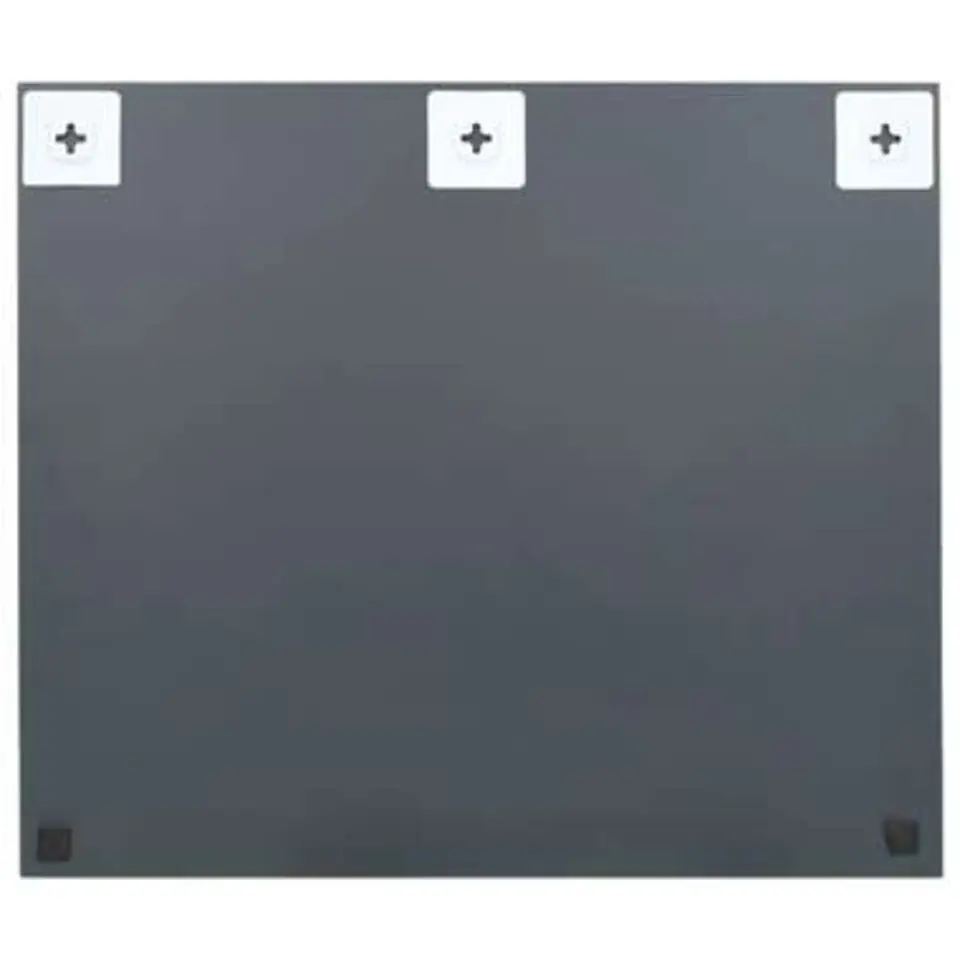 vidaXL - Spiegel - Zilver - Glas - 80 x 60 cm