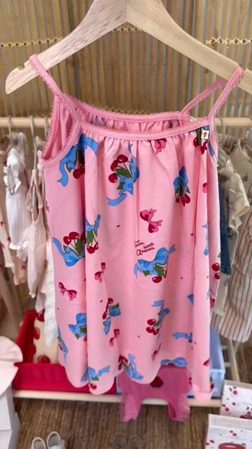 Kjole Barn – Øko Jersey | Basic Stropp Dress