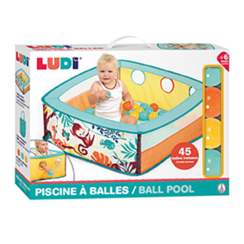 Piscine à balle jungle - LUDI