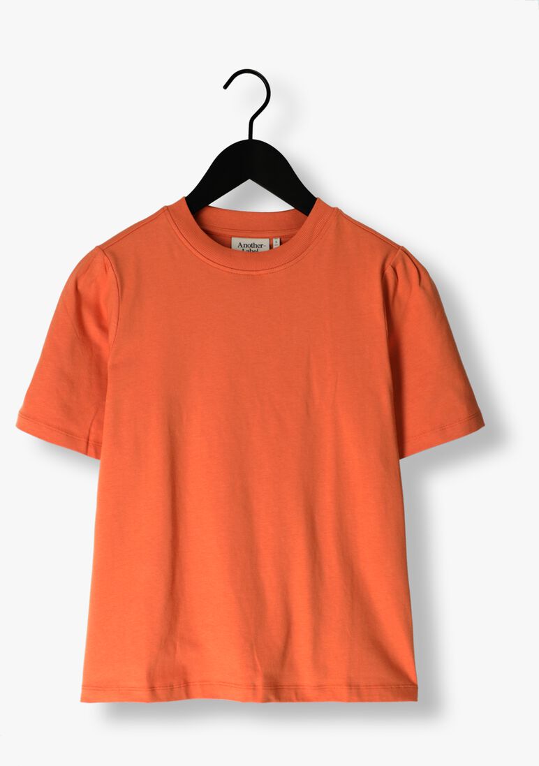 ANOTHER LABEL oranje another label t-shirt gaure t-shirt