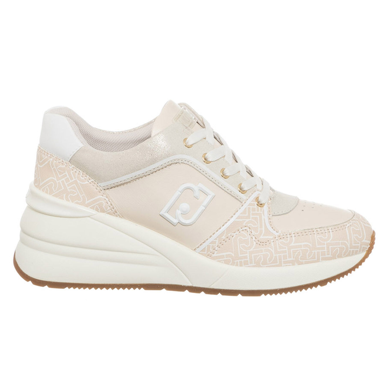 Liu-Jo Sneakers en Cuir Marielle beiges