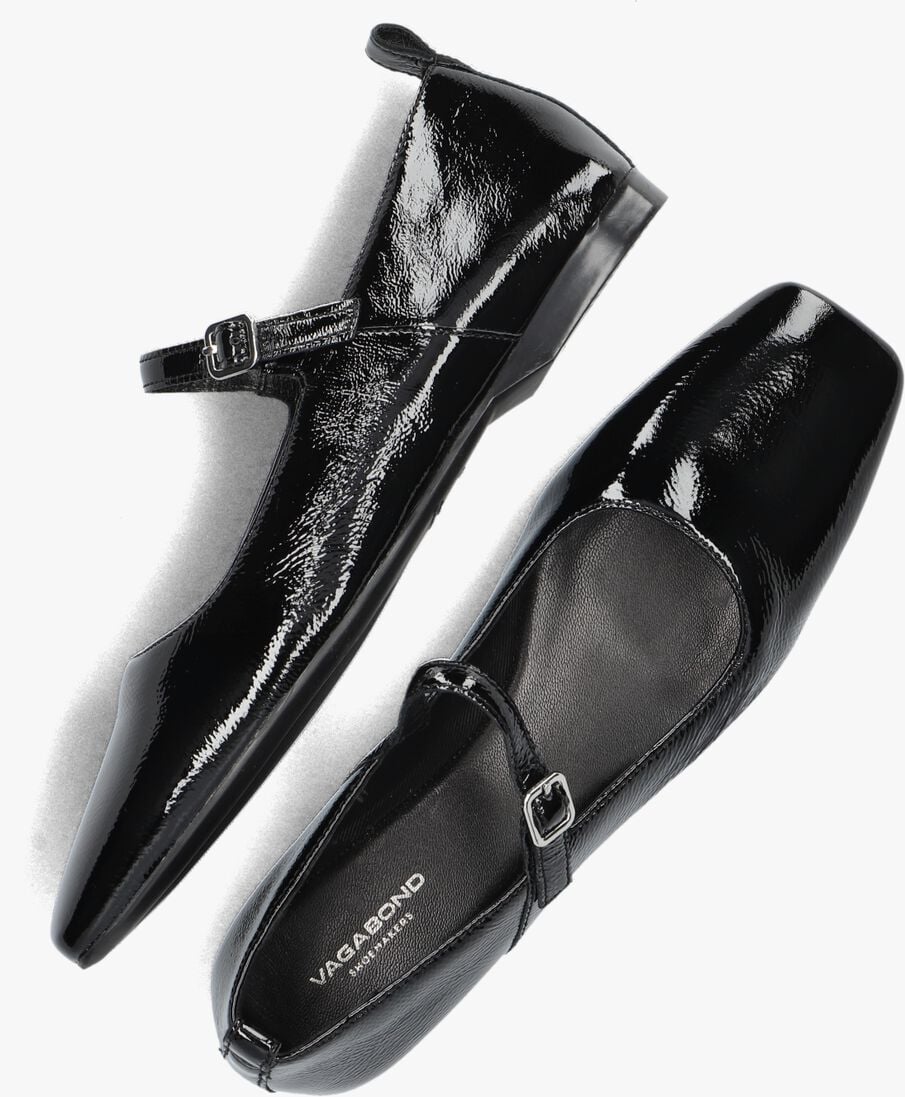 VAGABOND SHOEMAKERS zwarte vagabond shoemakers ballerina's delia 5307-460