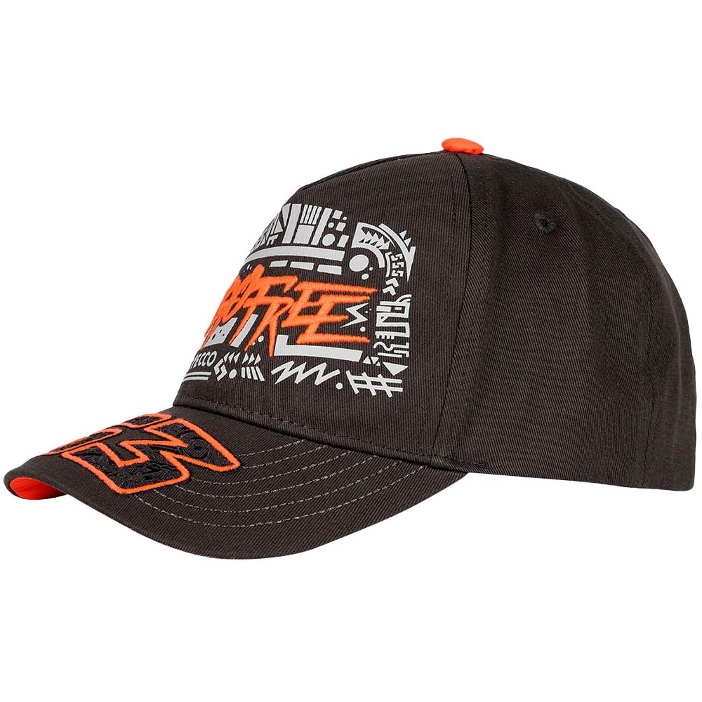 VR46 - Casquette enfant Francesco Bagnaia Gris Foncé