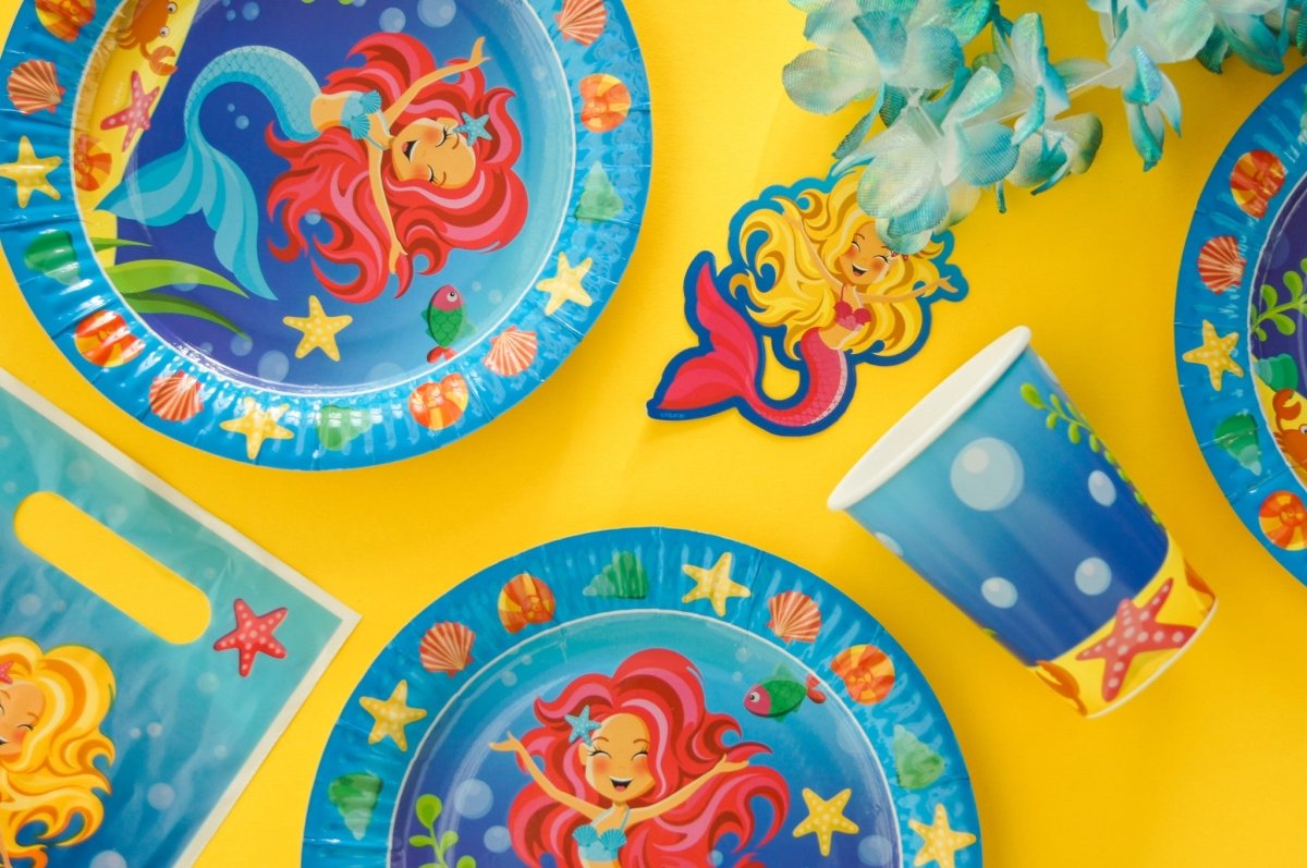 Zeemeermin Uitdeelzakjes Feest 8st
