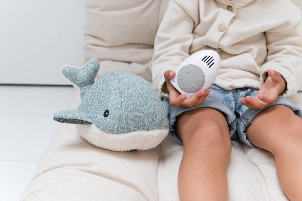 Super leuk kraam kadootjehartslagknuffel moby walvis groen - knuffel 24 cm