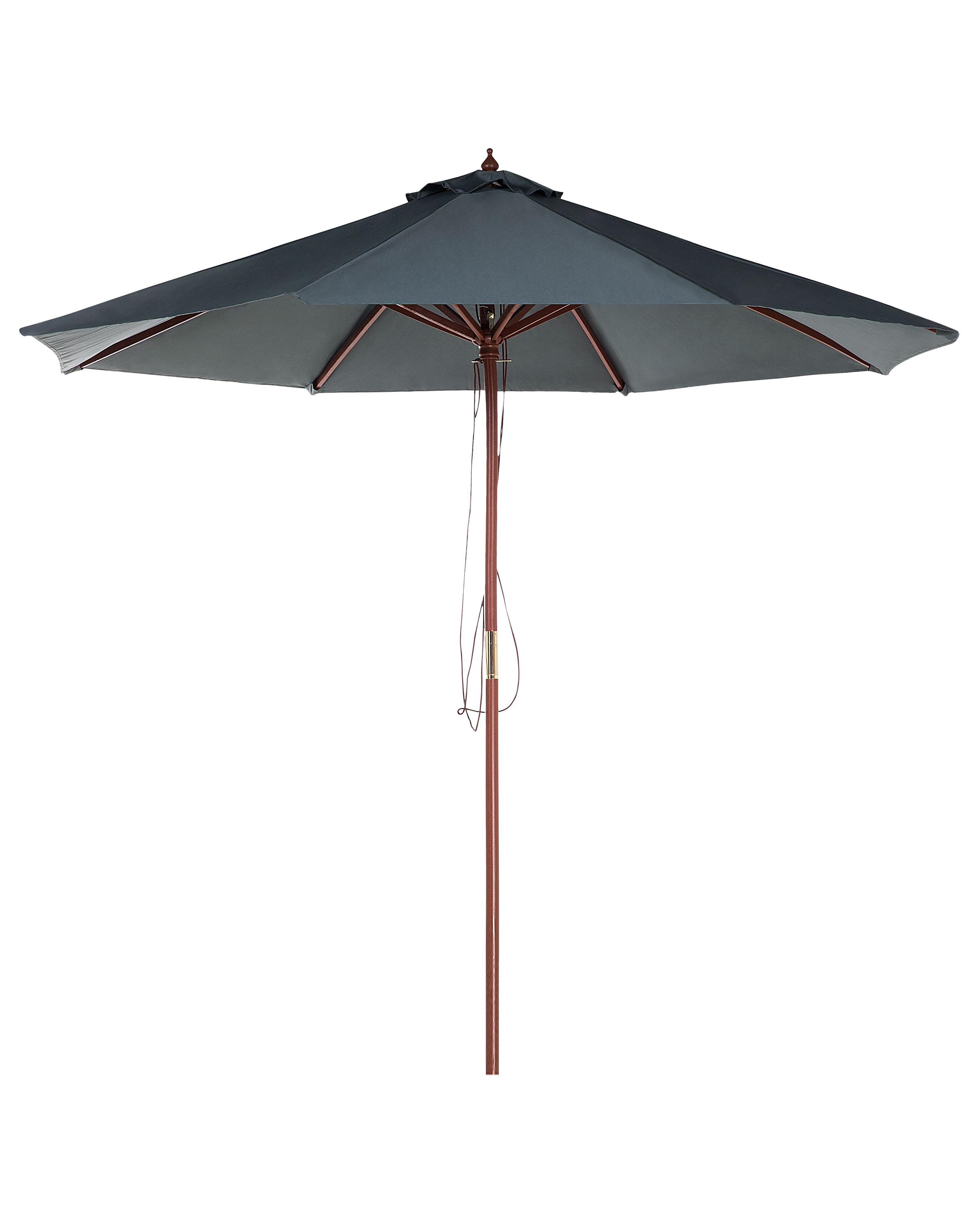 Parasol 270 cm TOSCANA Donkergrijs