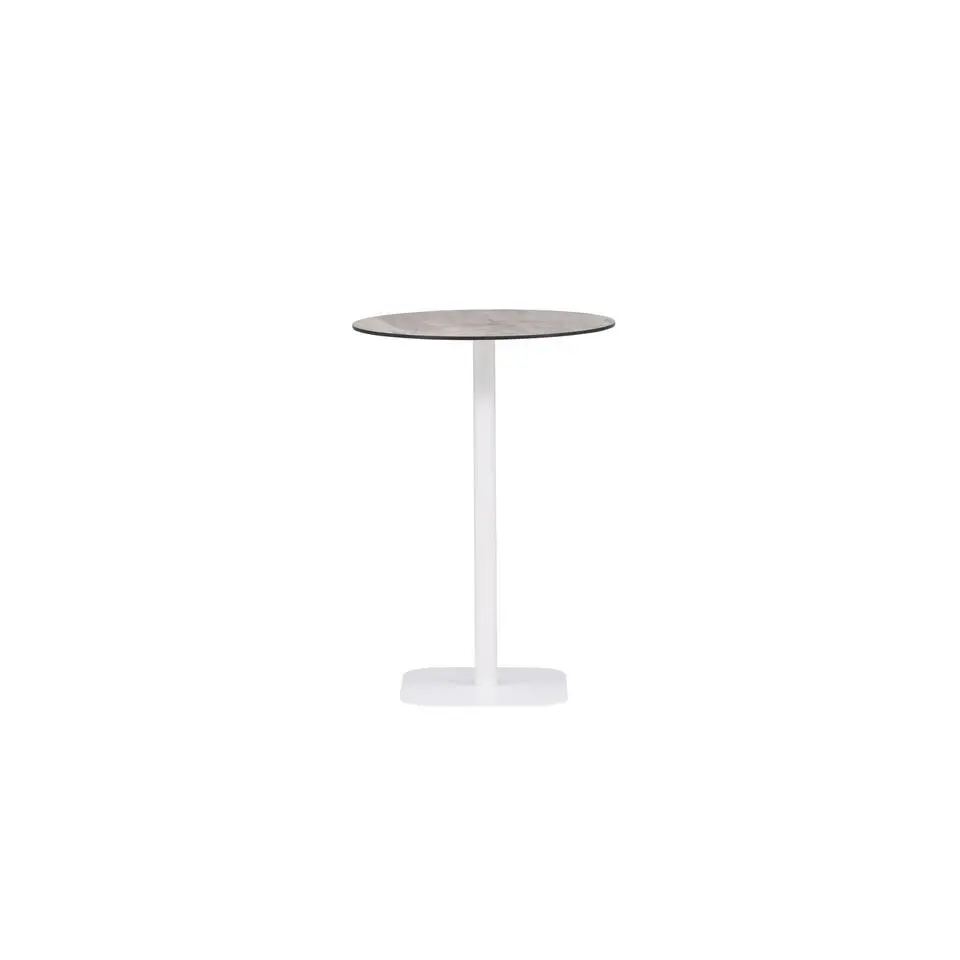 Bartafel Zwart Kunststof - 70x70x100cm - Milano