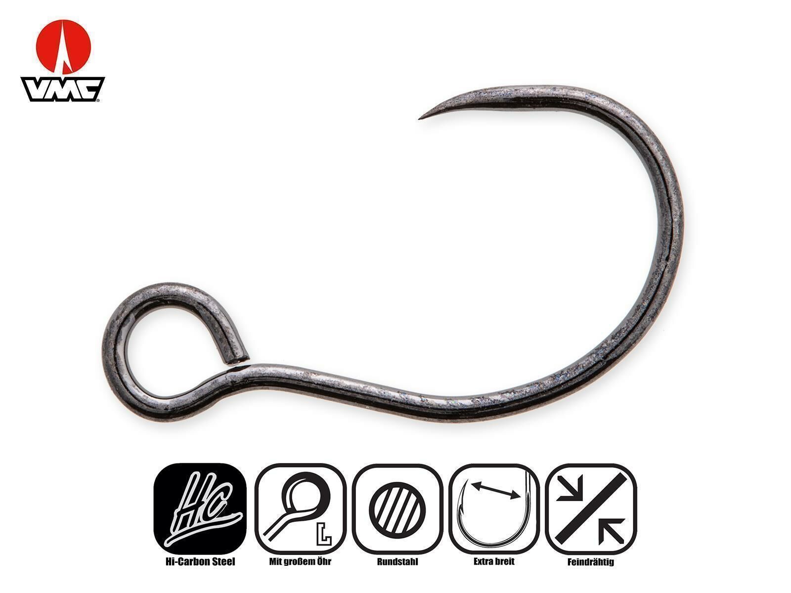 VMC Light Inline Haken (7237B) - Gr. 6