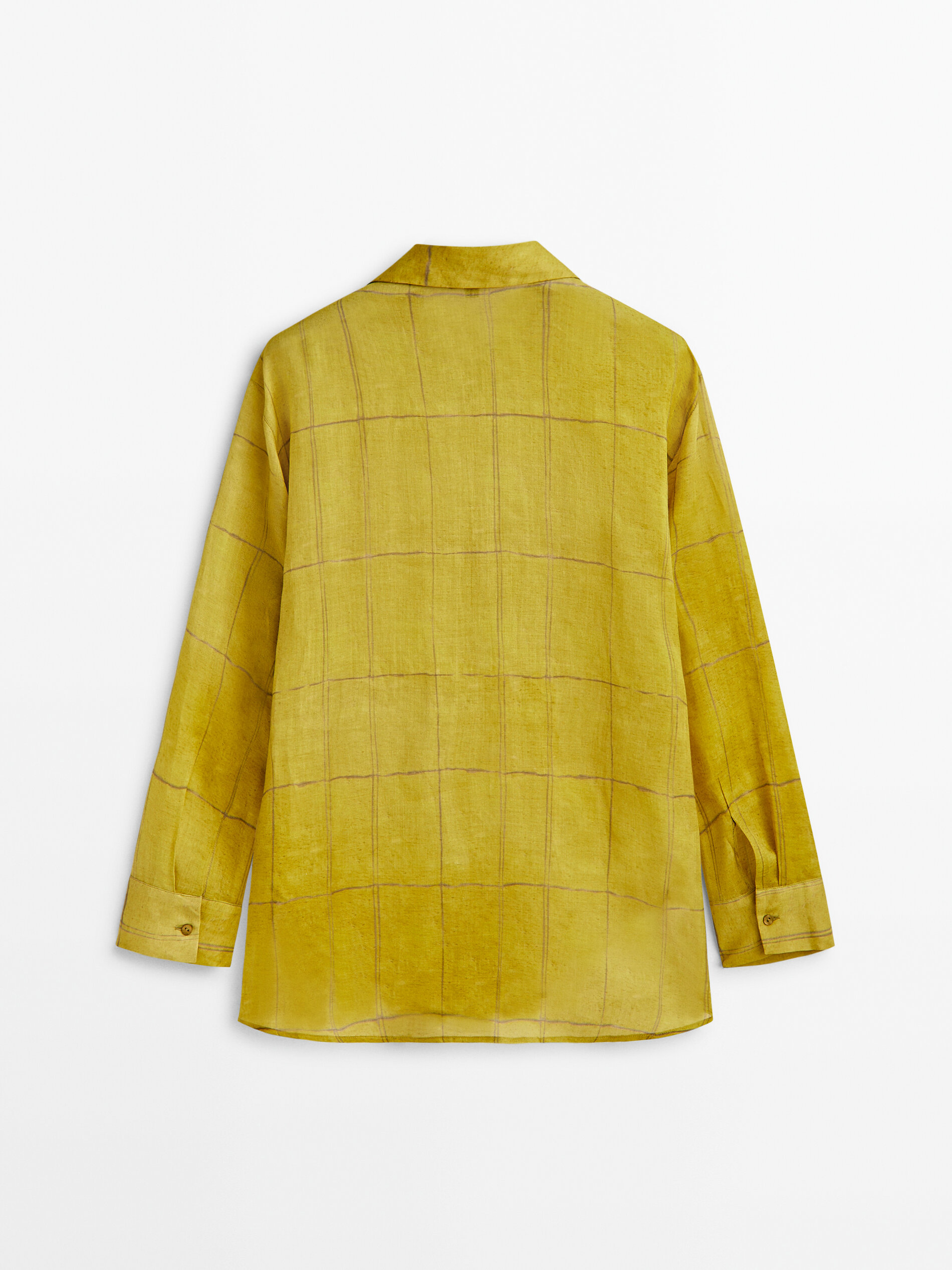 Camisa xadrez de rami - OLIVA