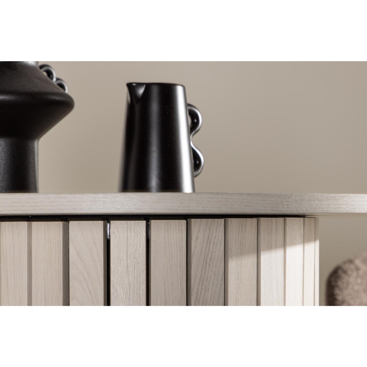 Svea - Niko ronde bartafel - Ã¸70 cm - whitewash