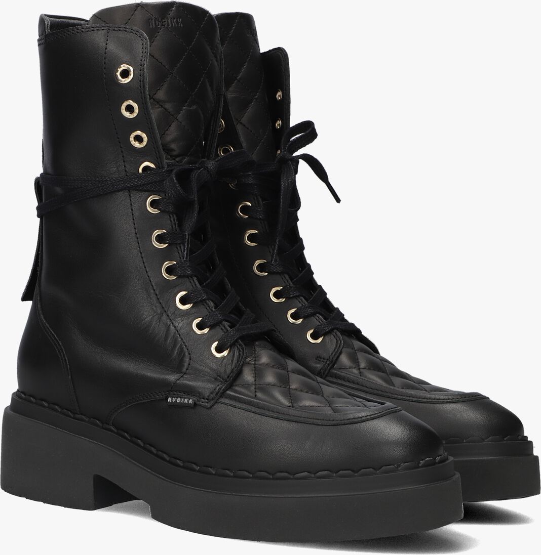 NUBIKK zwarte nubikk veterboots finn aubine
