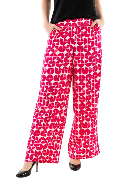 Pantalons ichi nasreen 202937 love potion graphic aop