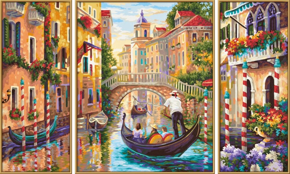 Malen nach Zahlen - Venedig - Die Stadt