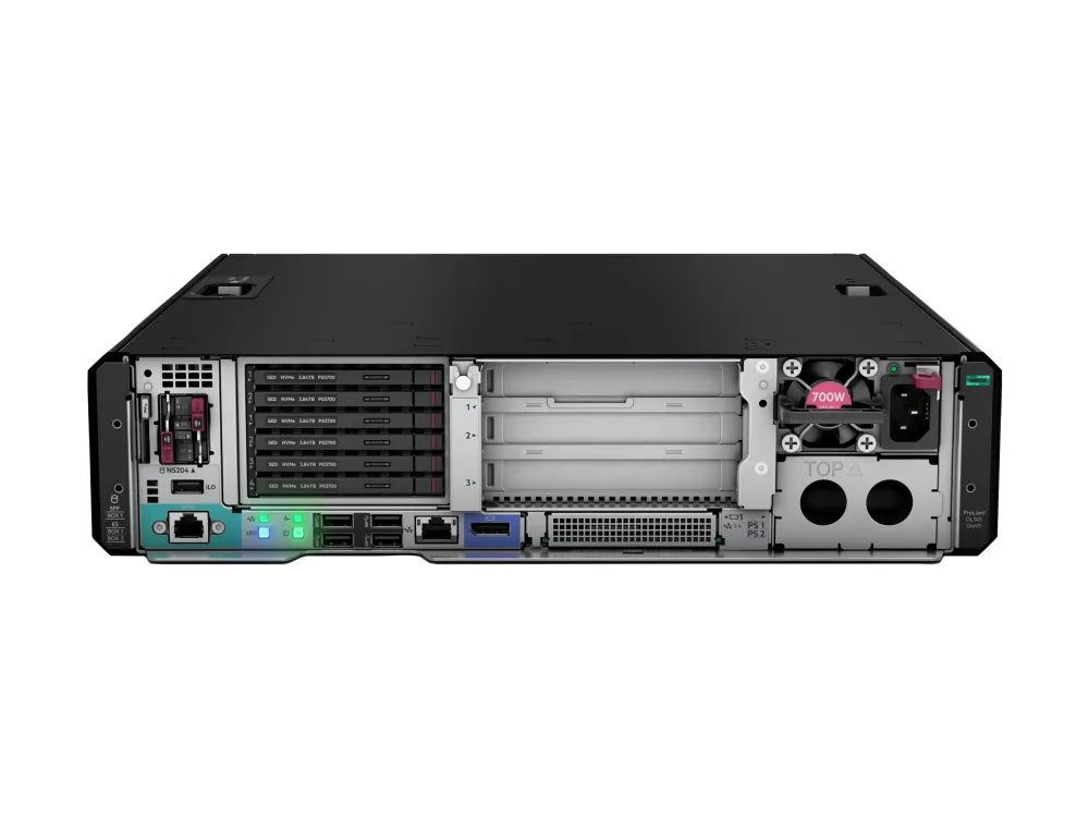 HPE ProLiant DL145 Gen11 Network Choice - Server - rack-monterbar 2U - envejs - 1 x EPYC 8124P / op til 3 GHz - RAM 64 GB - hot-swap 2.5